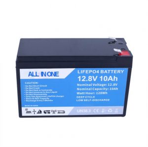 12.8V 10Ah Skuter Listrik Solar Lithium-Ion Baterai Lifepo4 Baterai Lithium Ion Isi Ulang