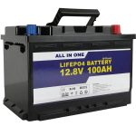 Batere GEL / AGM batere Panyimpenan Tenaga Surya 12v 100ah LifePo4 Baterai lithium ion