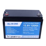Baterai Lithium Ion 12V 120Ah sing bisa diisi ulang