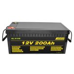 Mobil listrik 12V Lifepo4 mobil listrik 12.8v 200ah kanthi batere siklus urip 2000 siklus
