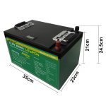 Baterai 12V 280Ah 300Ah Lifepo4 kanggo Kranjang Golf
