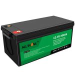 12.8V 300Ah LFP baterai lithium panggantos batere kanggo Solar RV Marine