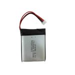 3.7V 2300mAh Alat uji coba lan baterai batere lithium polimer AIN104050