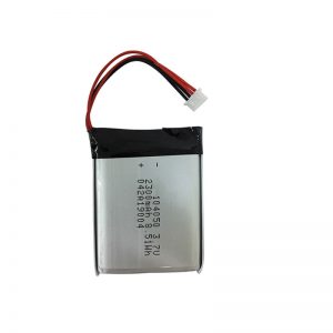 3.7V 2300mAh Alat uji coba lan baterai batere lithium polimer AIN104050