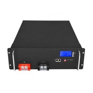 Baterai Lithium Ion Energi Tinggi 48V 50Ah LiFePO4 kanggo Sistem Panyimpenan Energi Surya