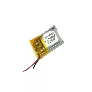 Batere polimer lithium berkualitas tinggi 3.7V 50mAh 581013 batere