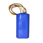 Baterai lithium 7.4V 2000mAh 18650 kanggo meter tekanan getih Portable