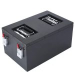 Baterai LiFePO4 72V 100Ah Kanggo Forklift Kendaraan Listrik Kanthi Siklus Umur Panjang Stainless Mental