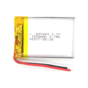 Baterai Lipo 803040 3.7V 1000mAh 083040 kanthi pcm lan kabel