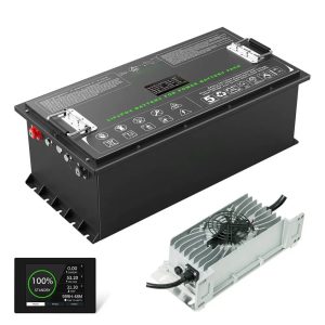 Baterai Keranjang Golf Siklus Dalam 48V 36V 72V 100Ah Lifepo4 Paket Baterai Golf Cart