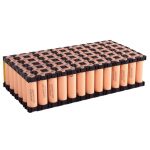 25.2V 50Ah 18650 Baterai lithium-ion kanggo robot industri sing digunakake ing truk AGV
